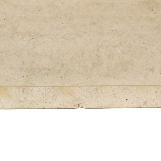Vintage Magazine Rack Travertine Natural Stone Seventies (photo 17 of 22)
