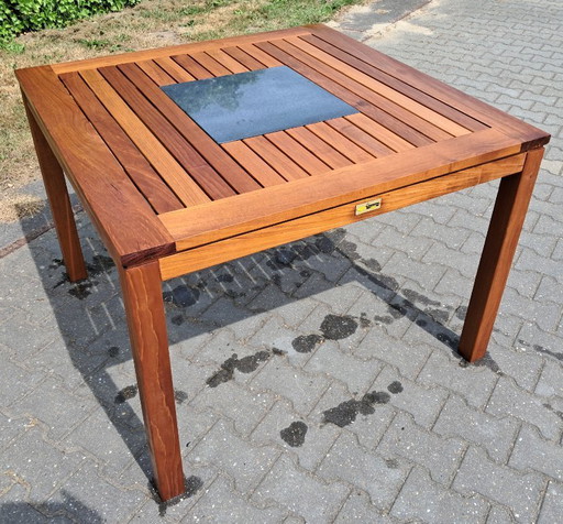 Garden Impressions Teak garden table 102x101 cm, dismountable