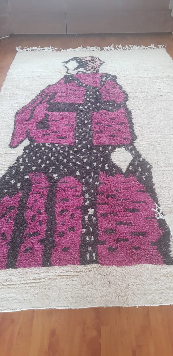 Image 1 of Handgeknoopt Berber kleed wol 262x158cm