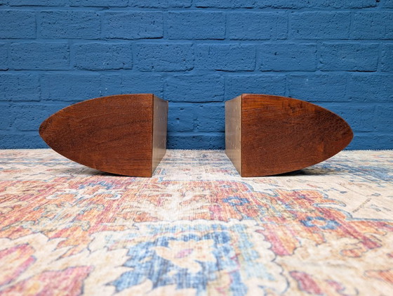 Image 1 of 2 comodini vintage sospesi, danesi, anni '60