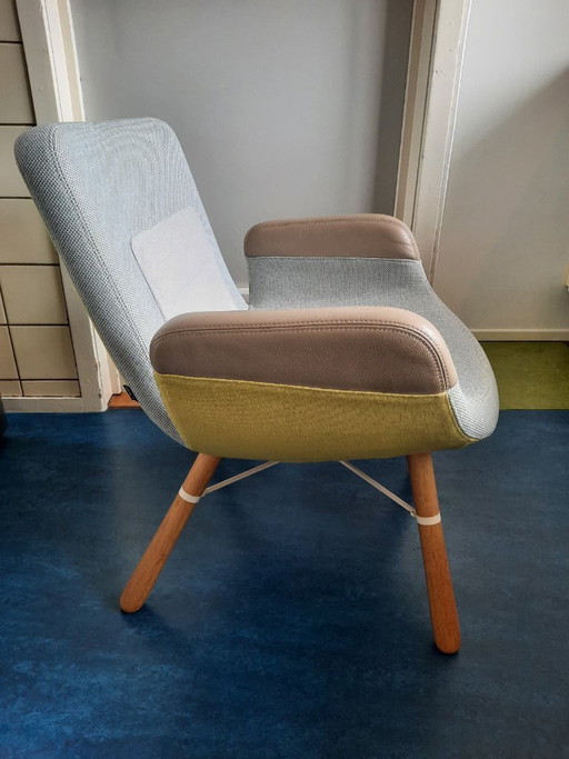 Vitra East River design armchair, design by Hella Jongerius