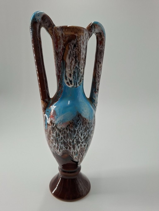 Fat Lava Amphora Type Vase