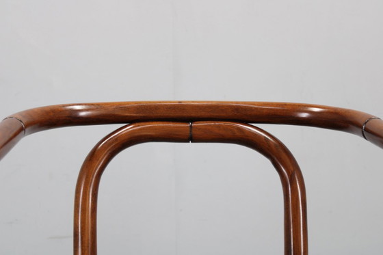 Image 1 of Sedia laterale restaurata in legno di faggio Antonin Suman degli anni '70 di Ton, Cecoslovacchia