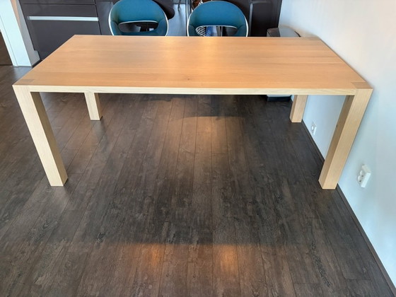 Image 1 of Tavolo da pranzo Pilat & Pilat Dorus - rovere massello - 200 x 100 cm - design Gjalt Pilat