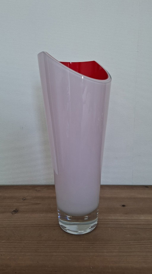 Verre Leerdam, vase design Batman par Carina Riezebos – glaskunst, Crystal