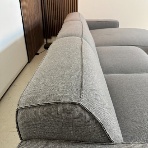 Image 1 of Grijze modulaire hoekbank 310x155cm