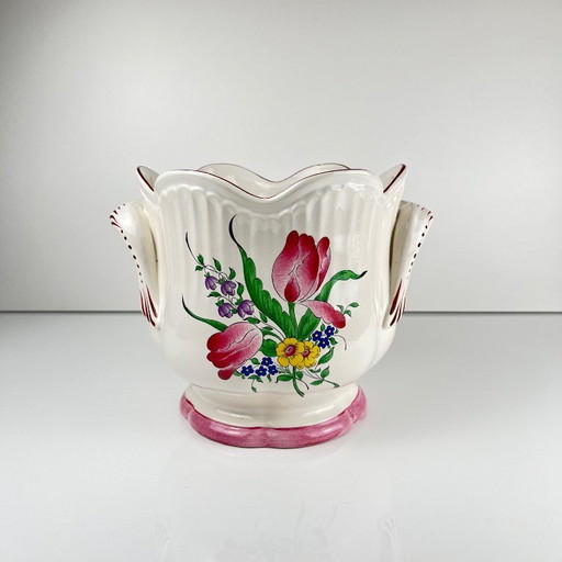 Pot de fleurs KG Lunéville, modèle Réverbère, 1950