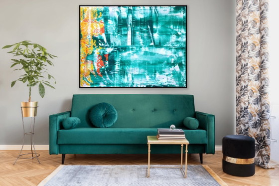 Jürgen Angeler - Atmospheric Green – Paintings & Drawings, Canvas (photo 17 of 19)
