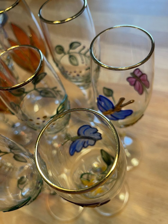Juego exclusivo de Paul Nagel, serie Tiffany, 11 copas de champán. – Vasos y jarras, Glass (photo 11 of 14)