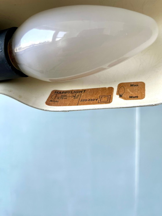 Image 1 of Vintage postmodern lamp, werkplaatslamp, werklamp, klemlamp, jaren 80/70