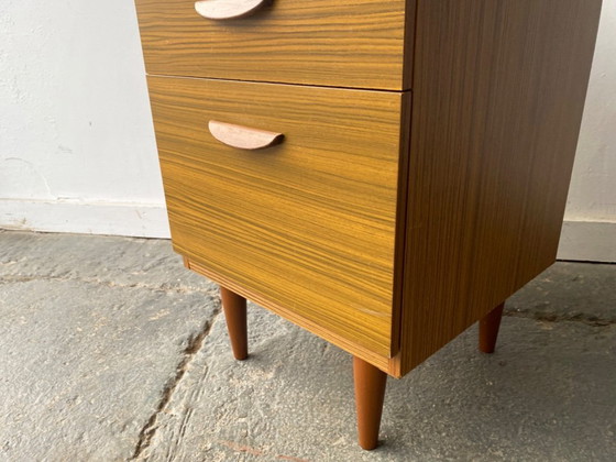 Image 1 of Vintage Mid Century nachtkastje uit 1960