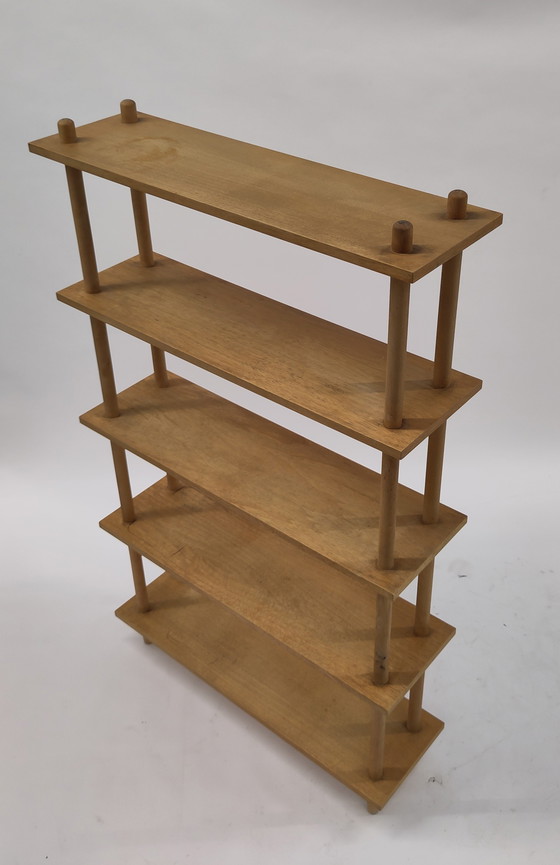 Image 1 of Vintage Houten Stokkenkast