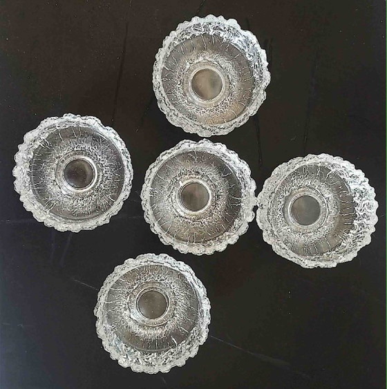 Image 1 of Juego de 5 cuencos de postre Ittalia de la década de 1970.