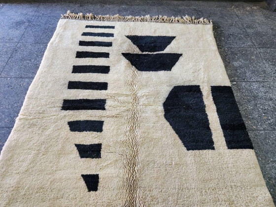 Image 1 of Tapis Beni Ouarain en laine authentisch 250cmx150cm