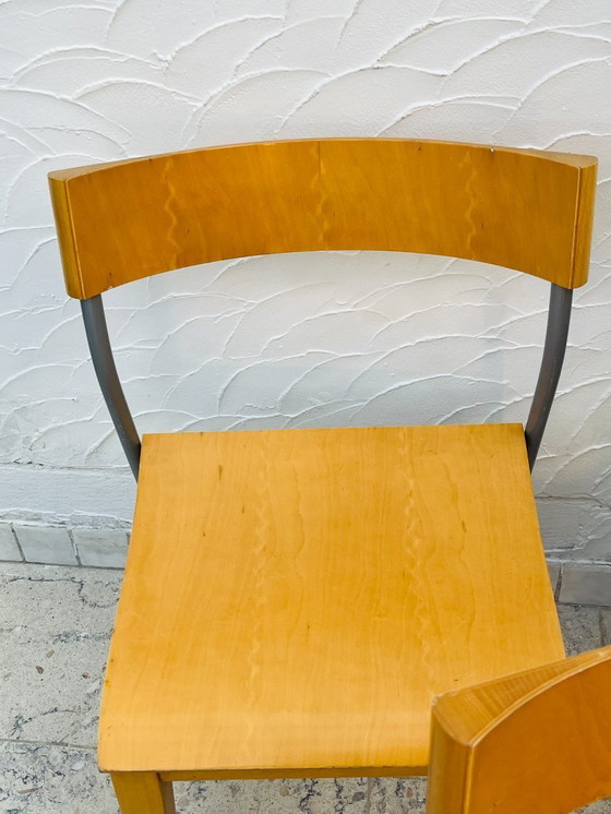 Image 1 of Ikea Nordisk stoel 1999, gemaakt in Italië, minimalistisch design