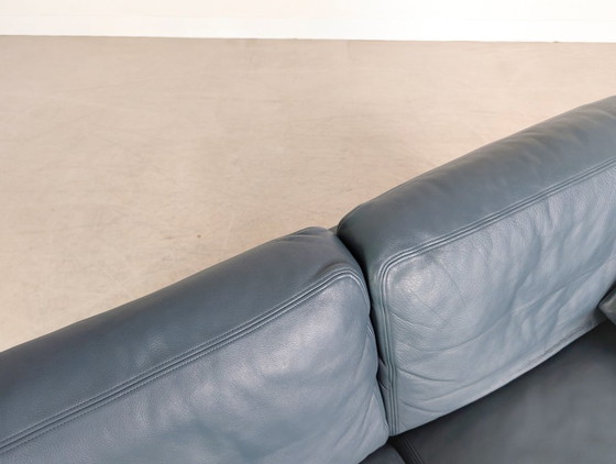 Image 1 of 2 sofás De Sede DS 17 originales de dos plazas con diseño de cuero.