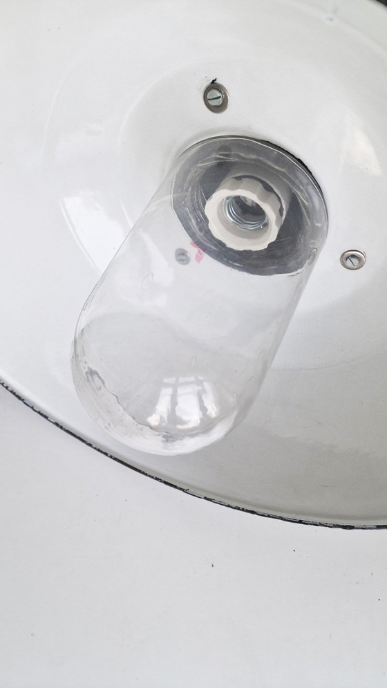 Image 1 of 2 lampade industriali originali - anni '50, design industriale