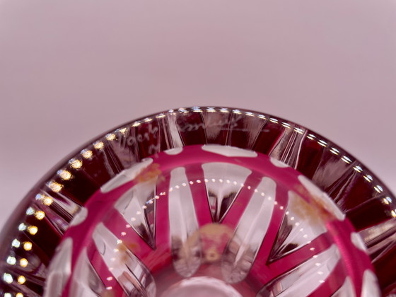 Image 1 of Jarrón de cristal de Val Saint Lambert