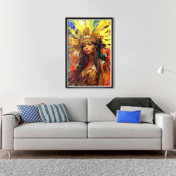 Image 1 of Alberto RICARDO - India - Artist canvas