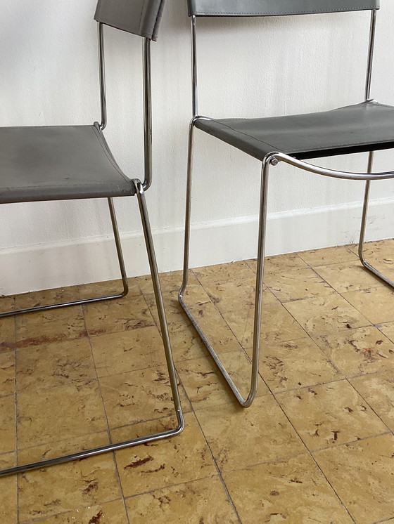 Image 1 of Pareja de chaises diseño italiano Giandomenico Belotti para Alias 