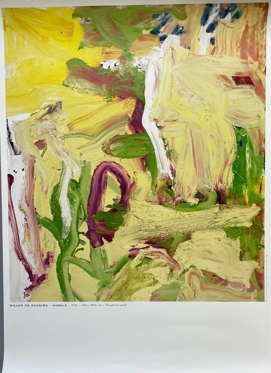 Image 1 of Willem de Kooning (1904-1997), Senza titolo X, 1976, copyright The Willem de Koning Foundation/VG Bild- Kunst, Bonn 2004, Printe