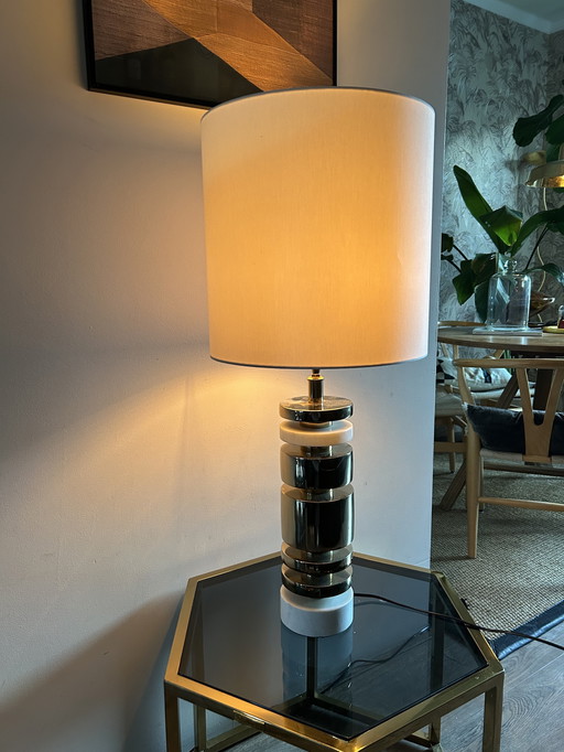 Richmond Interiors – Set luxe goud marmer tafellampen