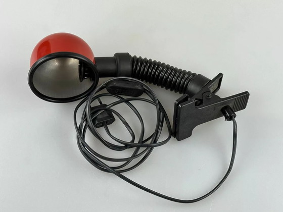 Image 1 of Lampe de table des années 60 70 Lampe à pince Col de cygne Space Age Design Métal