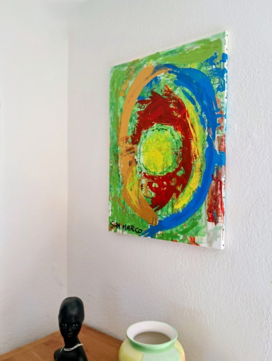 Image 1 of Enzo SAN MARCO - Cyclonic Mood - Artist painting