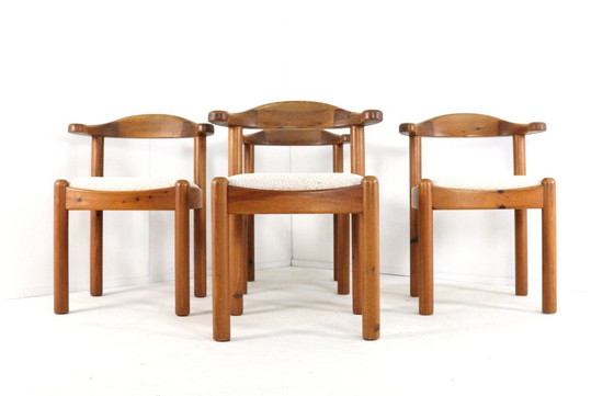 Image 1 of Set of 4 Vamdrup dining chairs vintage Danish upholstered