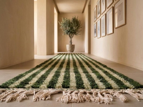 Image 1 of Handgewebter marokkanischer Läuferteppich 300 cm x 70 cm
