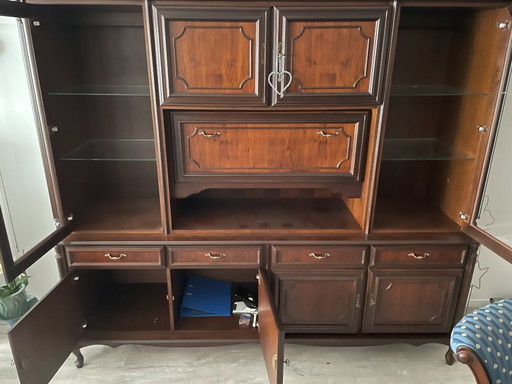Buffet cabinet in walnut color