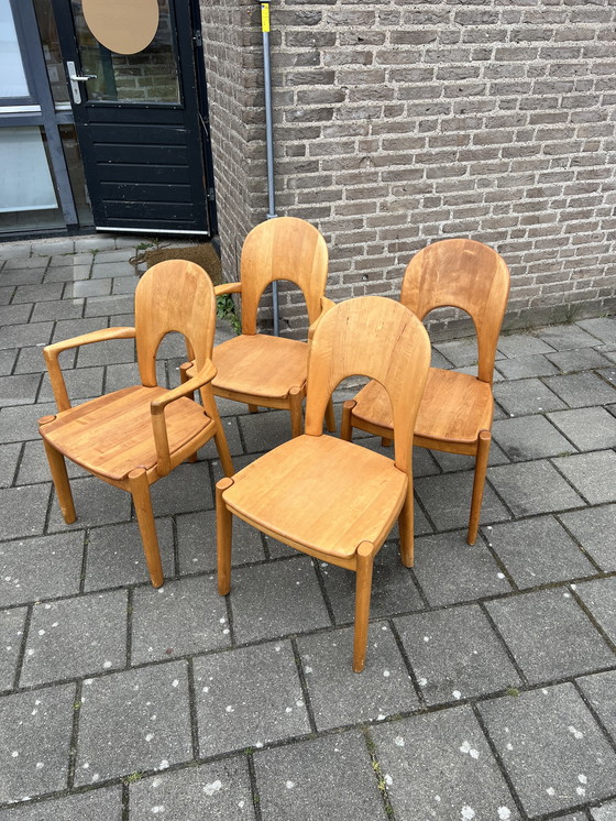 Image 1 of 4x Silla Morten, Koefoeds Hornslet '60