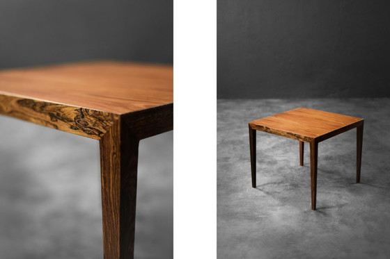 Image 1 of Klassischer skandinavischer Mid-Century Couchtisch aus Palisanderholz von Severin Hansen für Haslev Møbelfabrik, 1960er Jahre