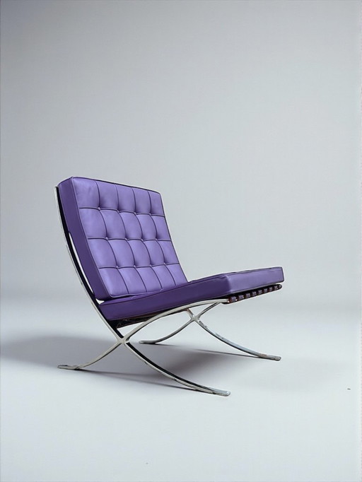 Silla Barcelona de Mies van de Rohe para Knoll