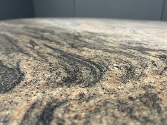 Image 1 of Vintage oval granite dining table, 1970s
