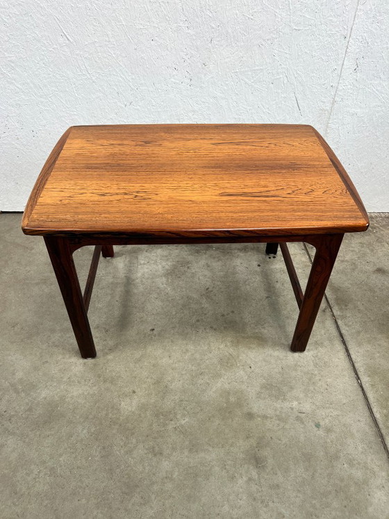 Image 1 of Table d'appoint/table basse vintage en palissandre, Suède, Folke Ohlson pour Tingströms