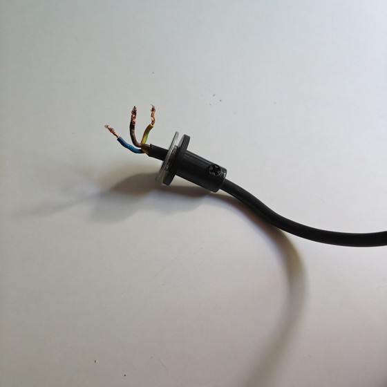Image 1 of Rode hanglamp Ø18 – Rode stoffen kap