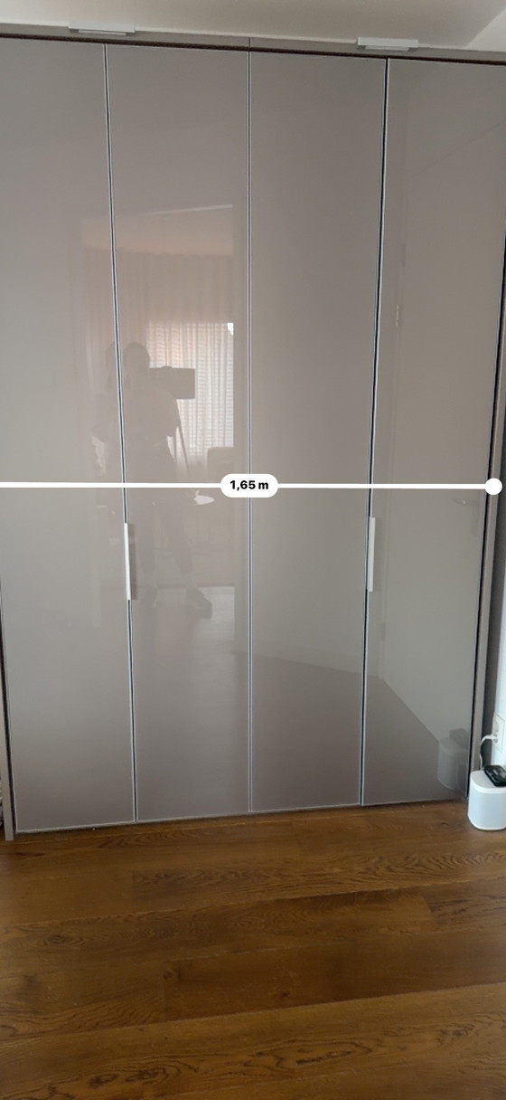 Image 1 of Nolte wardrobe gray as new (1/2) with light