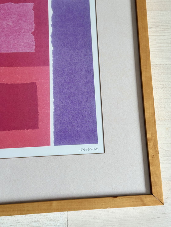 Image 1 of IKEA litho “Cubic Heat” (1999) – Amaina