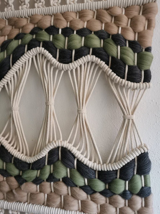 Image 1 of Einzigartiger handgefertigter Wandteppich