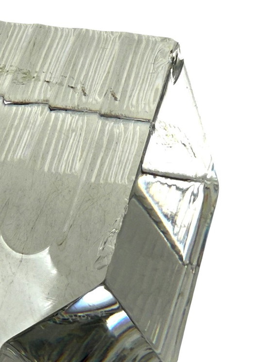 Image 1 of Sven Palmqvist, escultura moderna de vidrio, Orrefors Suecia 1971