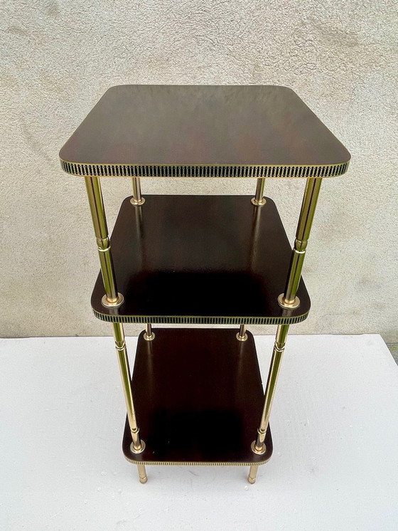 Image 1 of Table d'appoint / étagère vintage à 3 niveaux 1960S