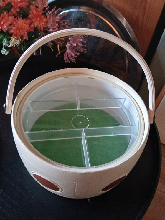 Image 1 of Vintage Space Age sewing box