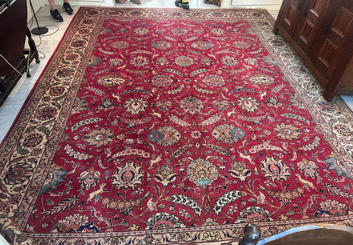 Handgeknoopt Perzisch tapijt