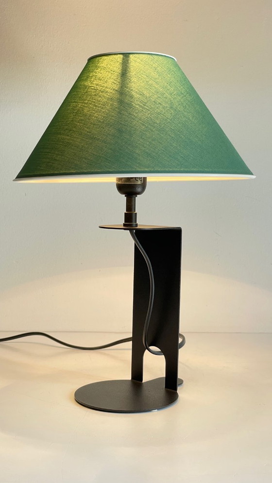 Image 1 of LAMP Steel and Fabric by MADURA
