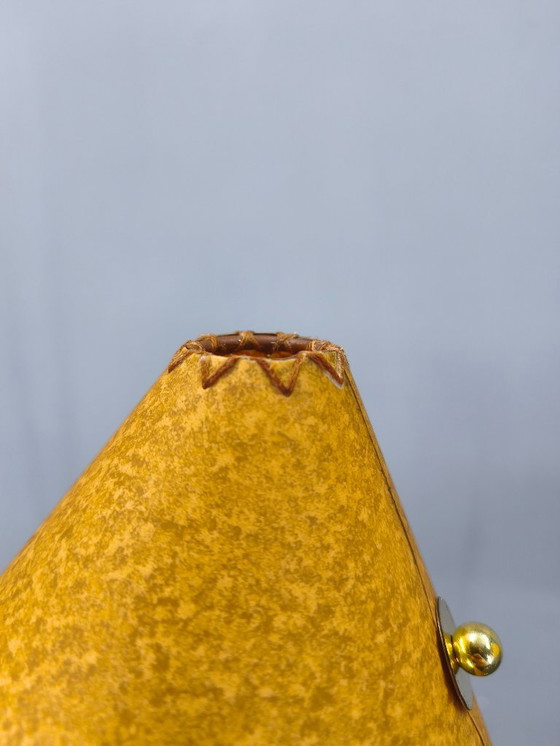 Image 1 of Mid Century Japanese Style Brass Floor Lamp, 1960s