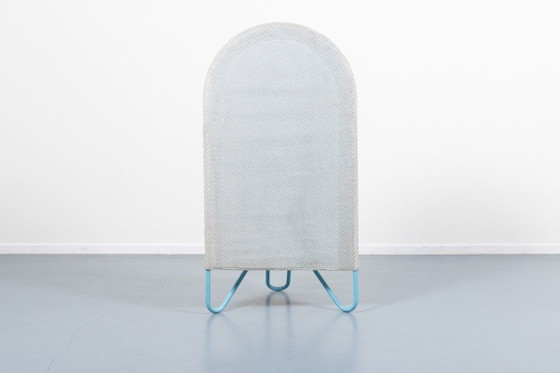 Image 1 of 1980’s Rare Italian design high back chair from Bonaldo