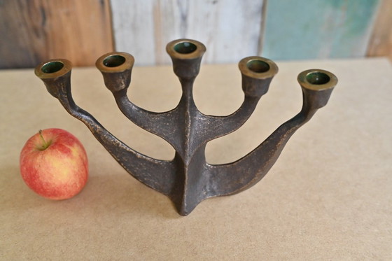 Image 1 of Horst Dalbeck - Brutalist candlesticks - 1960s - Guild of Crafts