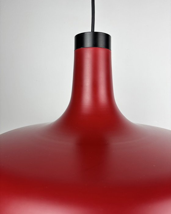 Image 1 of Staff Leuchten Arnold Berges, vintage hanglamp, matrode metalen lamp, Space Age, Mid Century, jaren 70, industrieel Duitsland