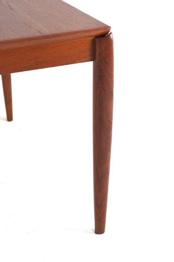 Image 1 of H.W. Klein for Bramin rectangular extendable dining table XL vintage Danish design